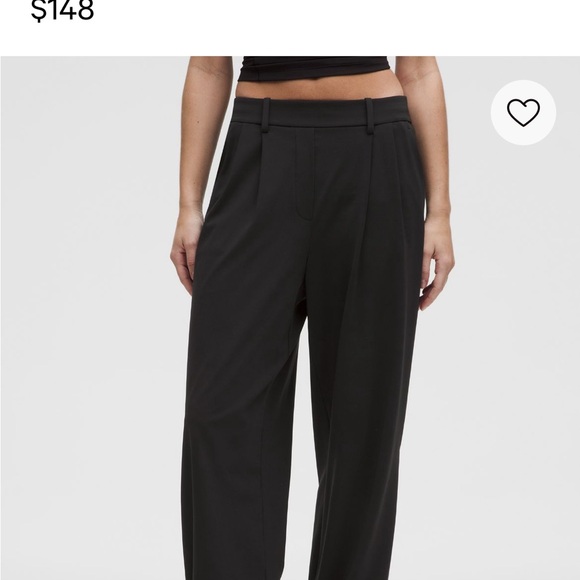 Lululemon daydrift wide-leg Black trousers - Picture 1 of 1